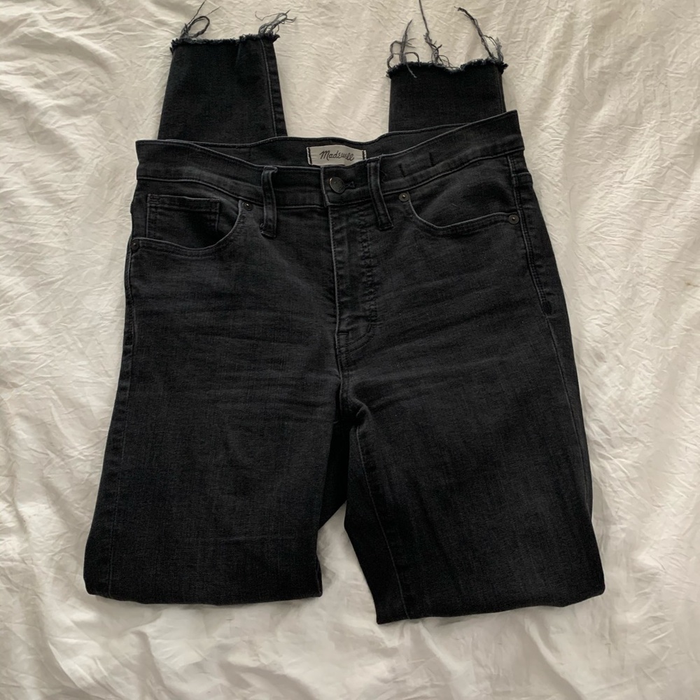 Madewell Black Skinny Jeans